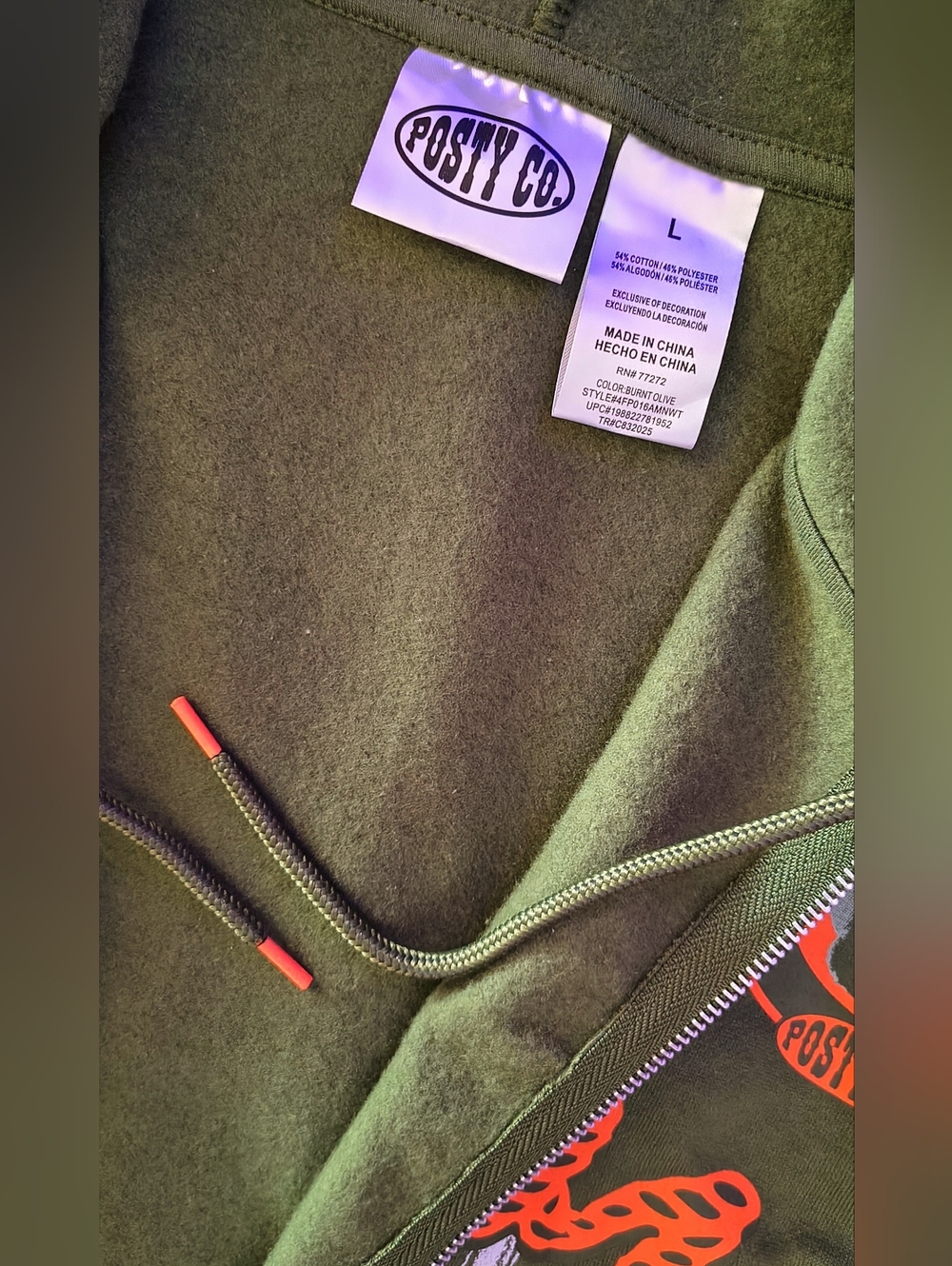 *NWT* "POST MALONE" Zip-Hoodie. . . - Picture 3 of 6